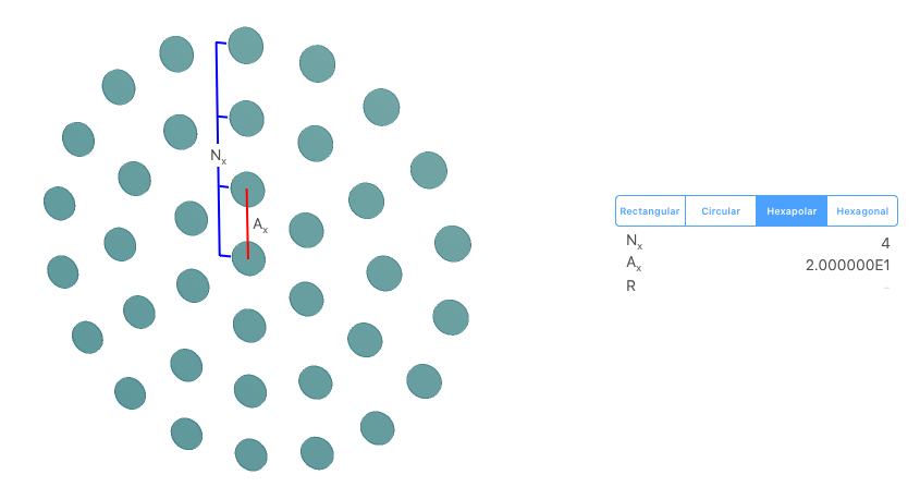 array-hexapolar